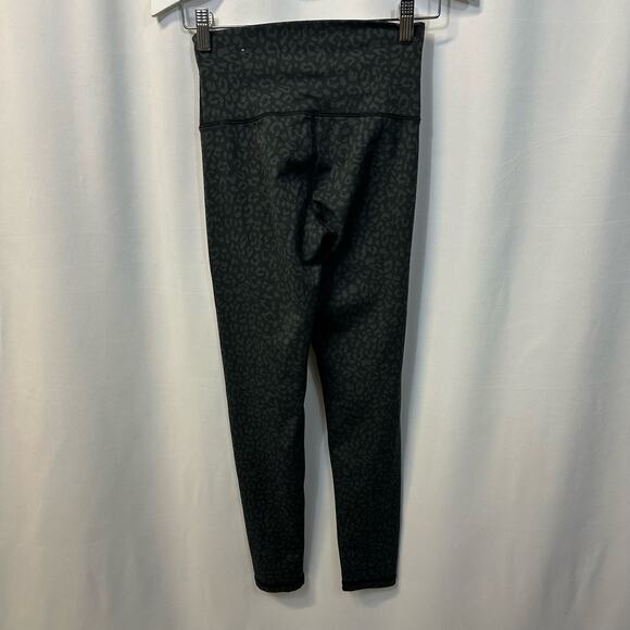 Offline by Aerie 7/8 Leggings High Rise Animal Print Black Gray Small - Picture 4 of 5